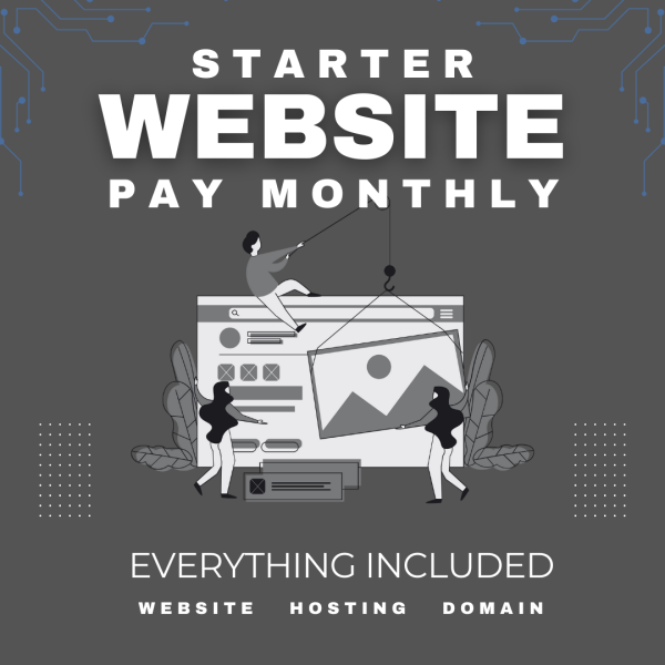 Starter web design illustration